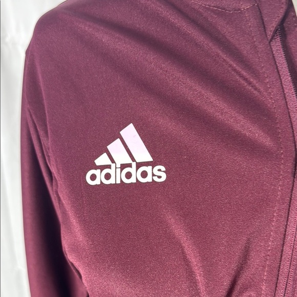 Adidas Maroon Women’s Texas A&M Quarter-Zip Pullover Size Small - Picture 3 of 12